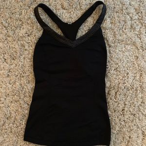 Women’s Workout Tank with Sport Bra Lining